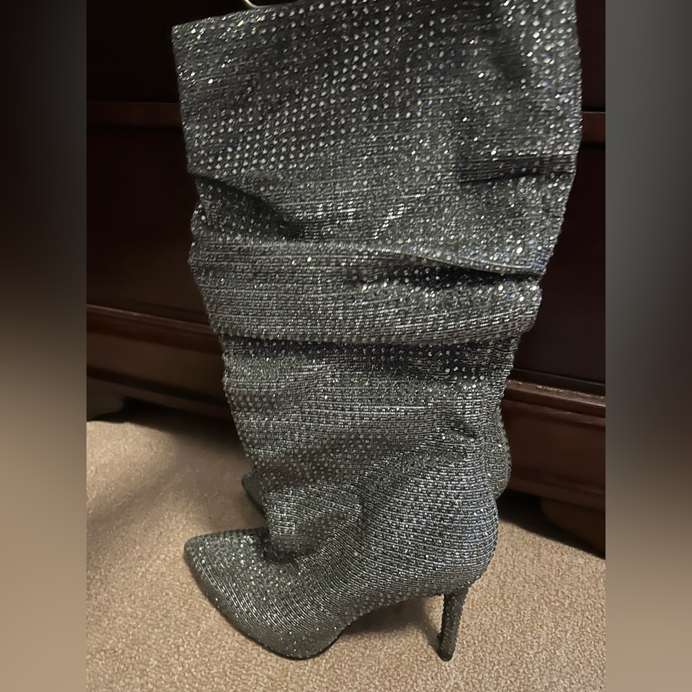 Jessica Simpson Glitter Boots